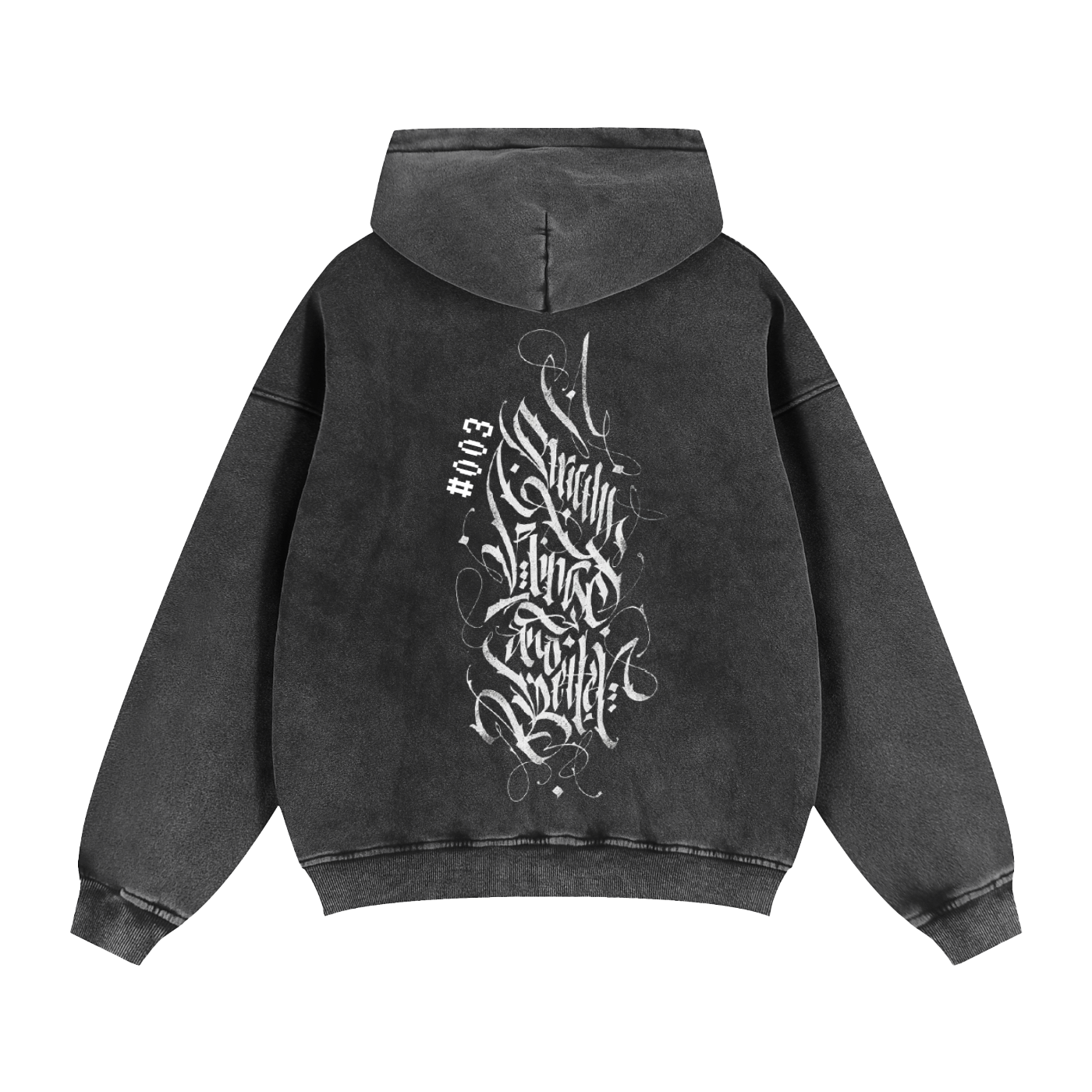 Forsaken Script Hoodie