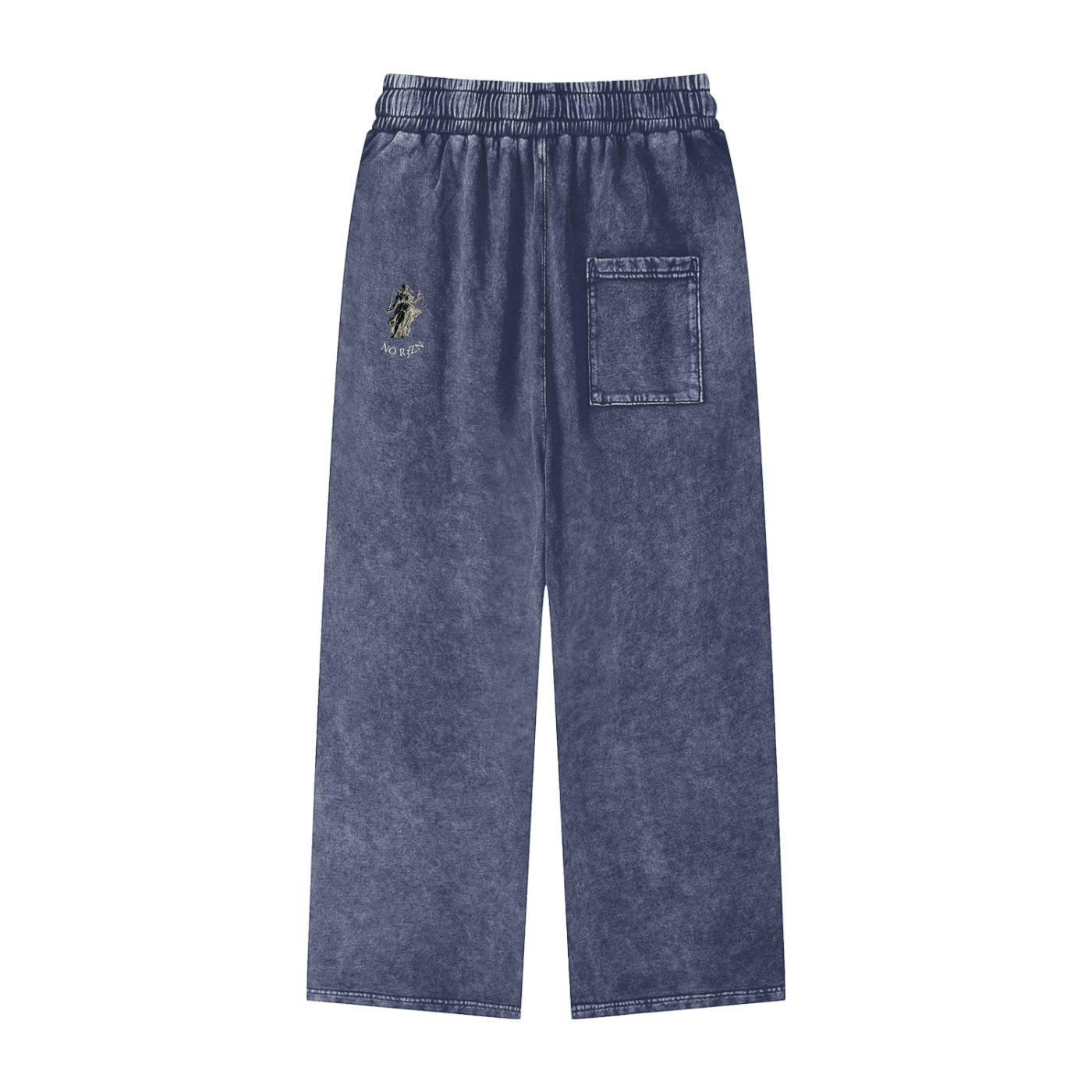 Chinese Bottom Straight Leg Pants