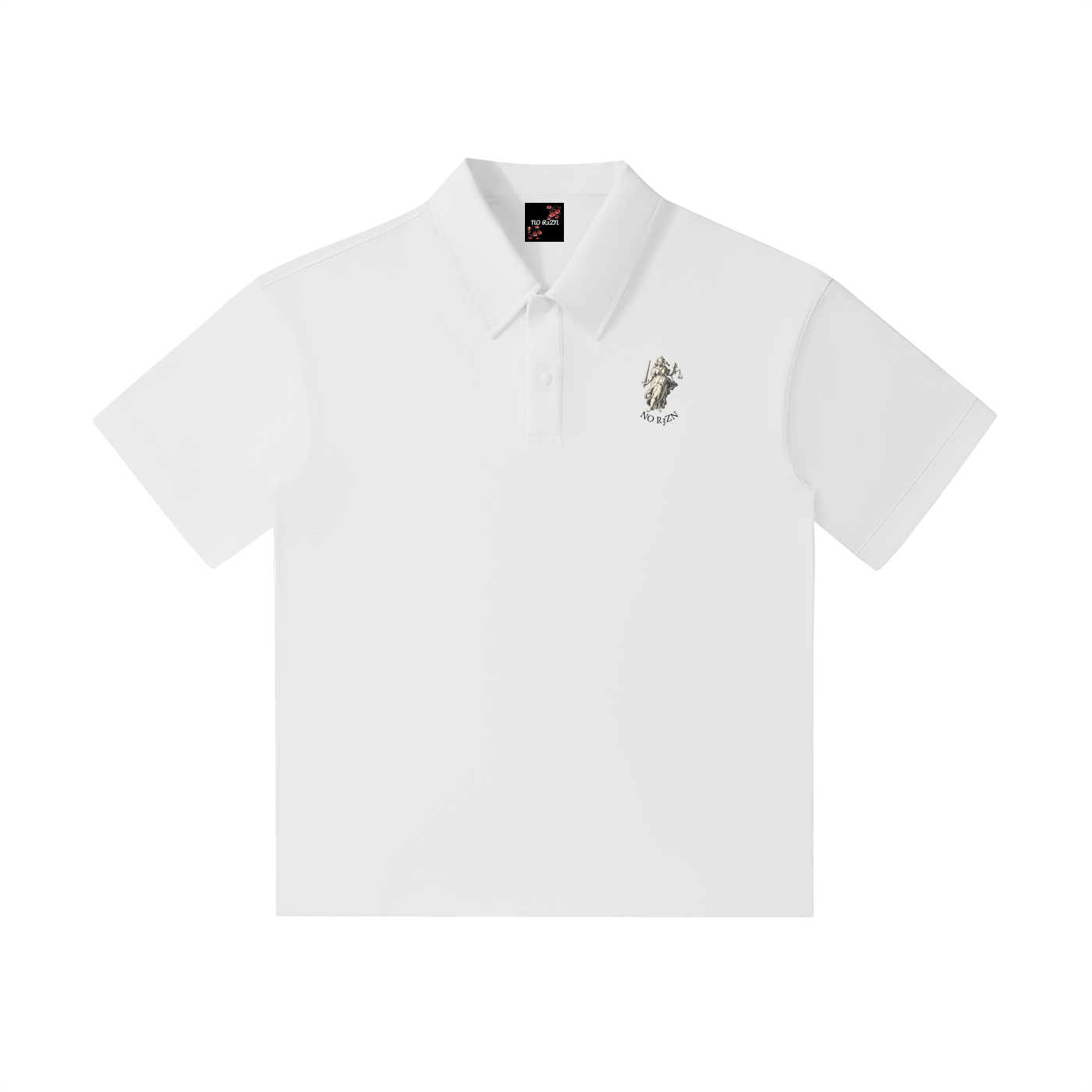 No R3zn Short-Sleeve Polo