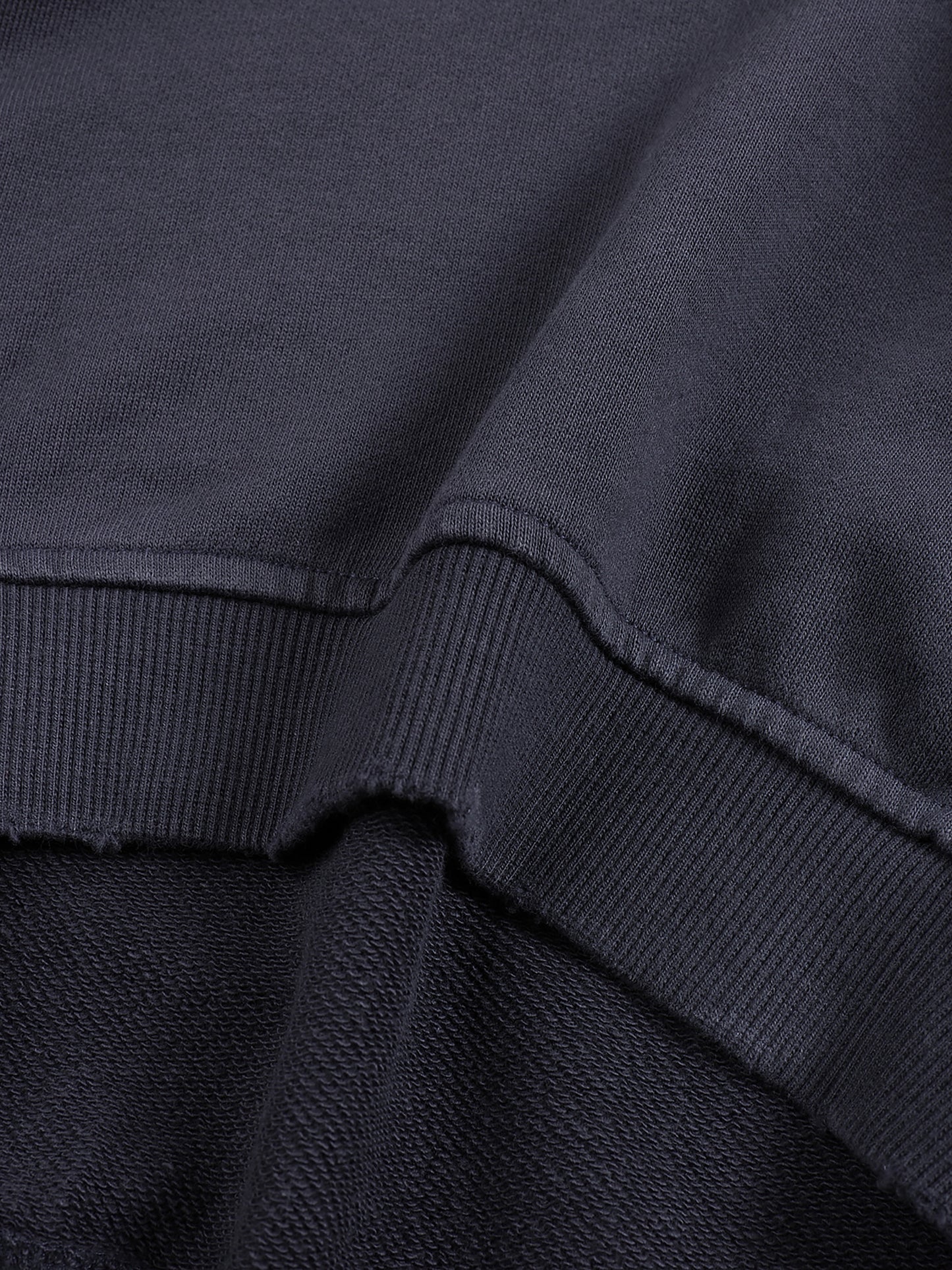 Noir Core Boxy Hoodie