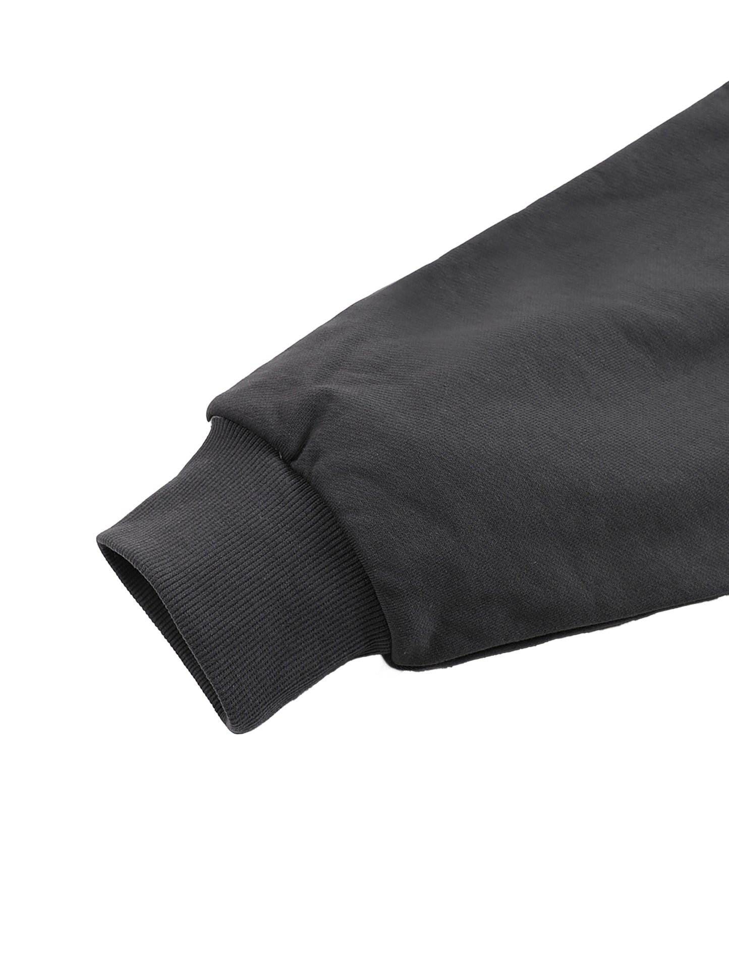 Noir Oni Flow Boxy Oversized Hoodie Top