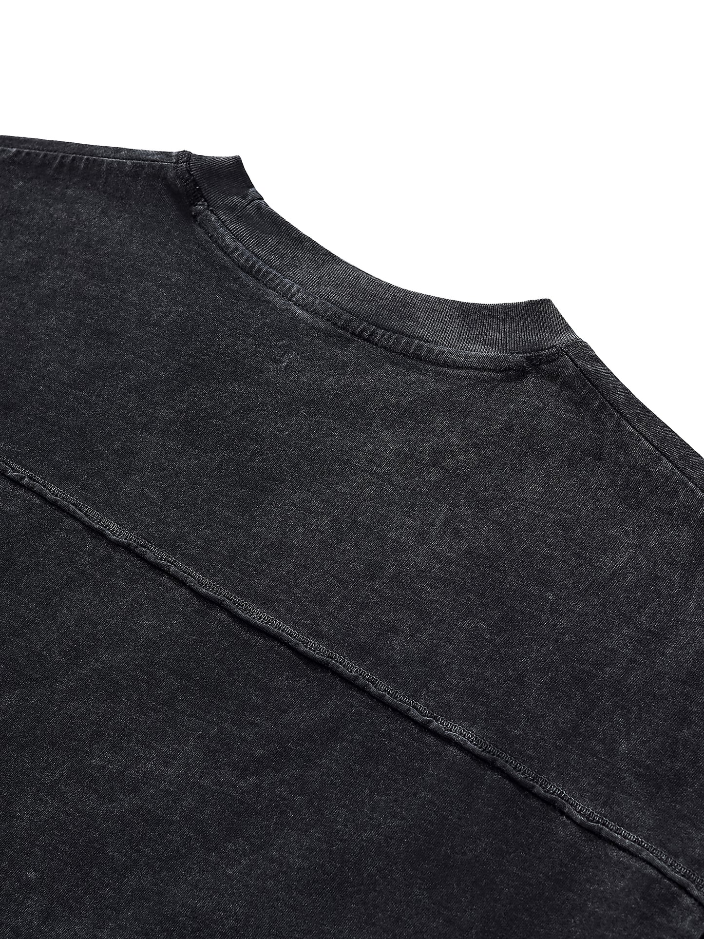 Dystopian Snow Washed Boxy T-Shirt