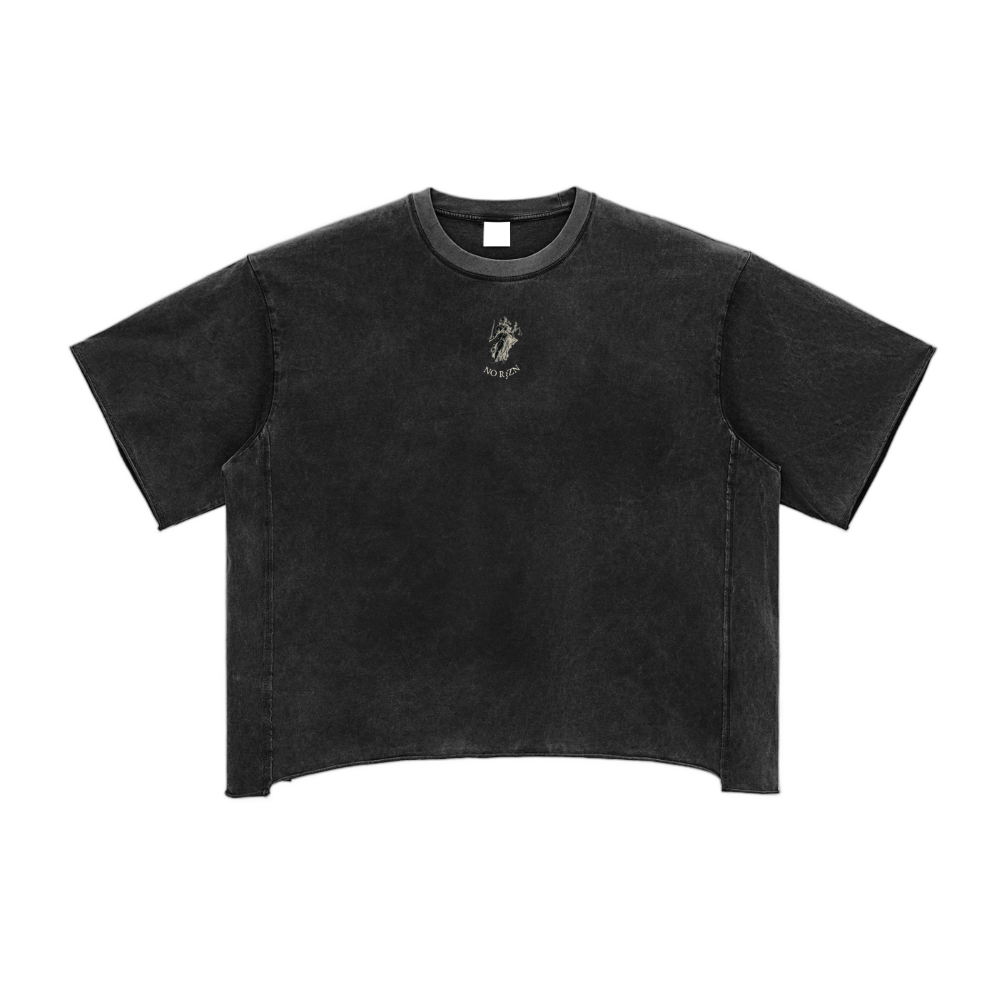 Dystopian Snow Washed Boxy T-Shirt