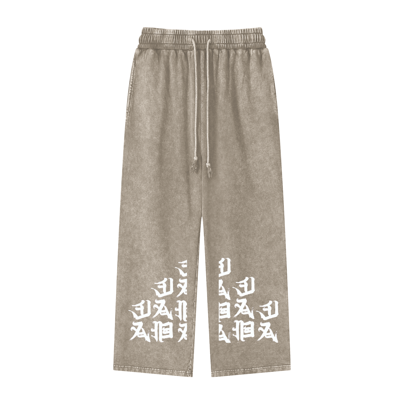 Chinese Bottom Straight Leg Pants