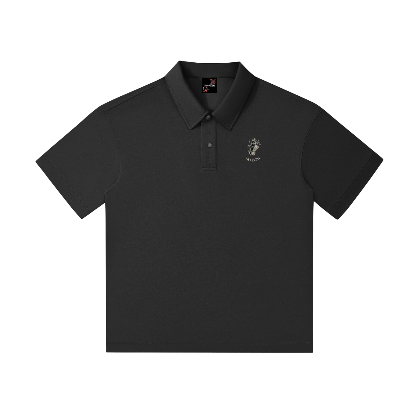 No R3zn Short-Sleeve Polo