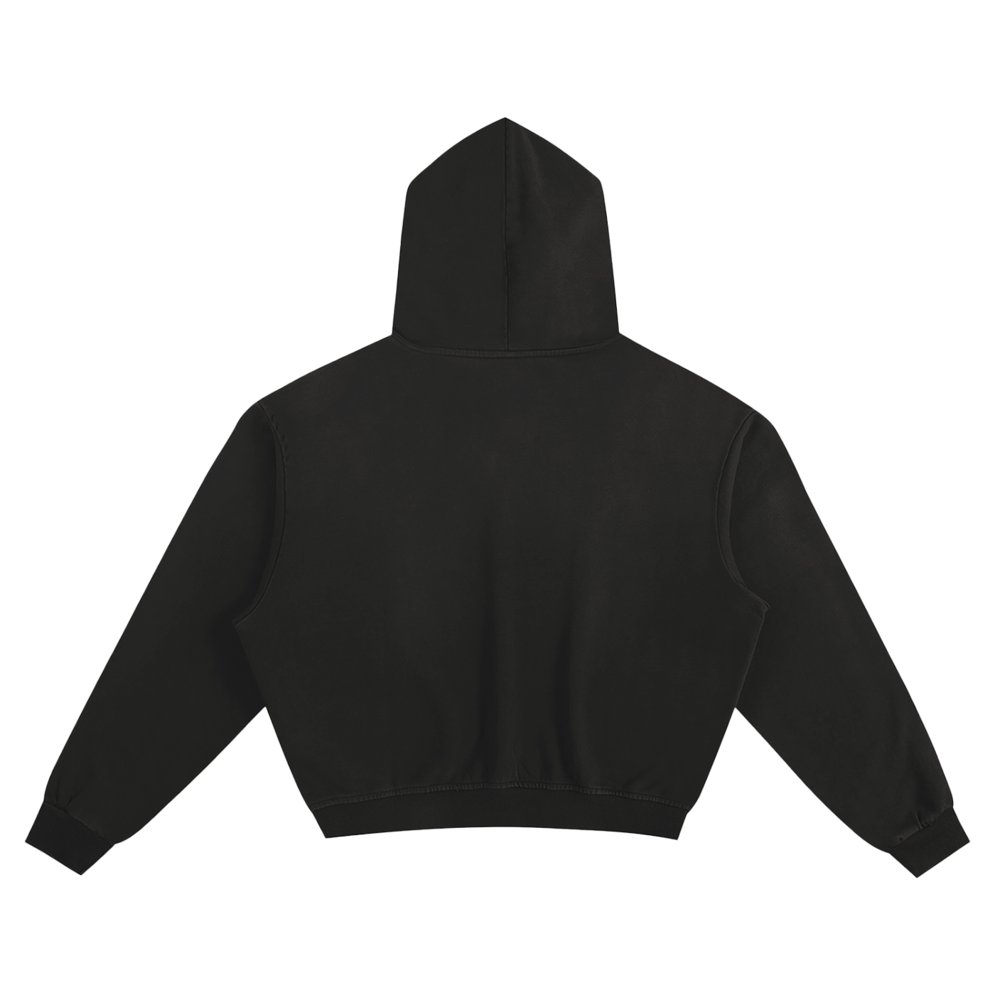Noir Core Boxy Hoodie