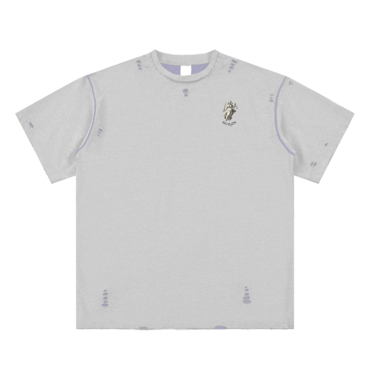 Believer Hand-frayed Reversible T-shirt