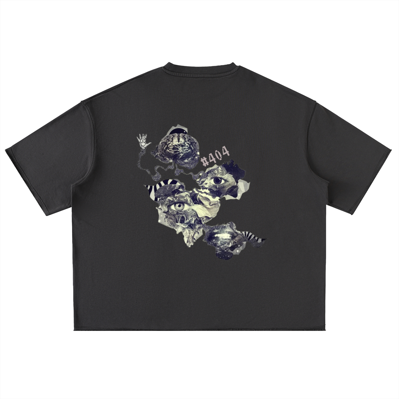 404: Lost in Vision Half Sleeve T-Shirt