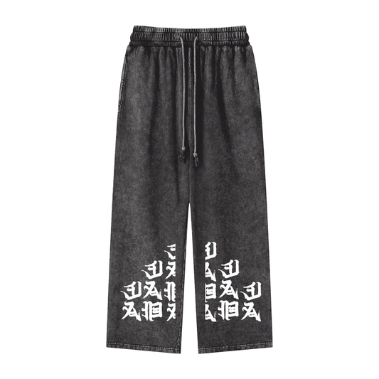 Chinese Bottom Straight Leg Pants