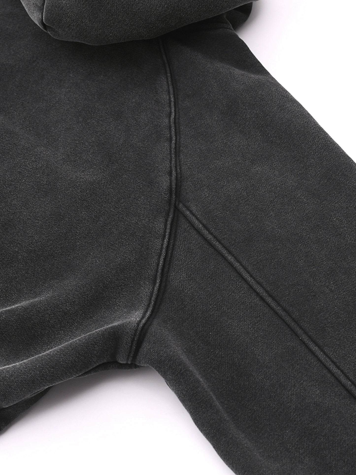 Noir Cropped Hoodie