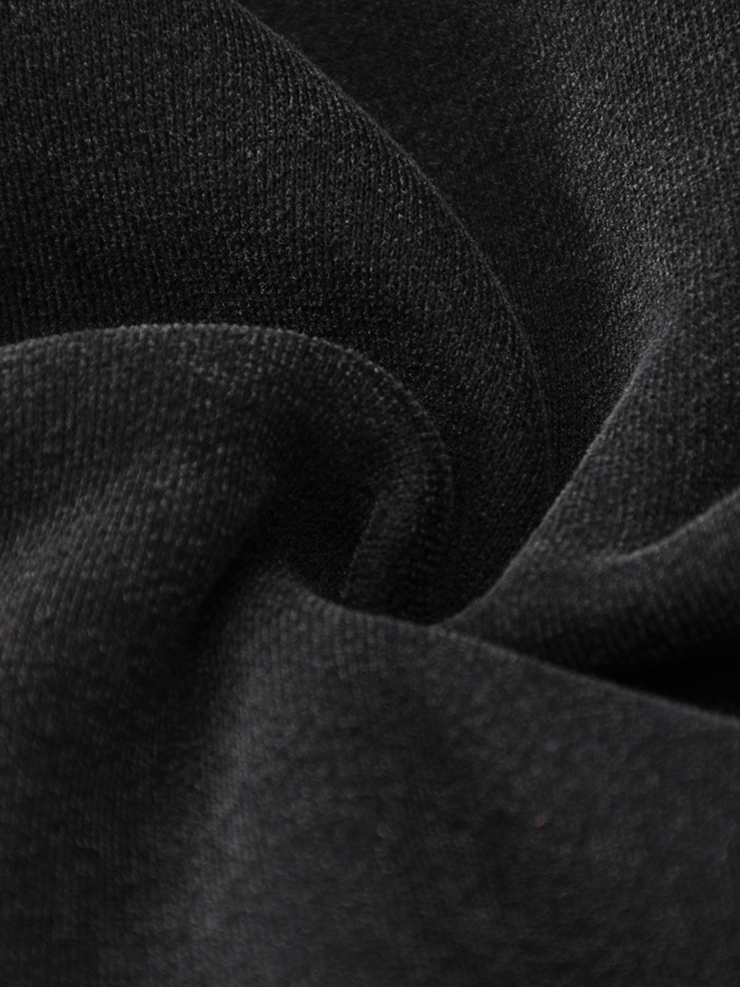 Noir Cropped Hoodie